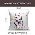 thumbnail image 2 of LALILO Throw Pillow Covers You Best Mom Greeting Card With Cushion Cover 18" x 18", 225 Pack, 2 of 6