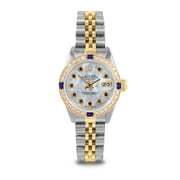 Pre Owned Rolex Datejust 6917 w/ Mother of Pearl Other Dial 26mm Ladies Watch (Certified Authentic & Warranty Included)