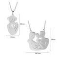 thumbnail image 6 of 2 PCS Mother Daughter necklace, Family necklace, 6 of 7
