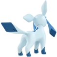 thumbnail image 2 of Takara Tomy Pokemon Glaceon Moncolle 2 Inch Figurine, 2 of 4