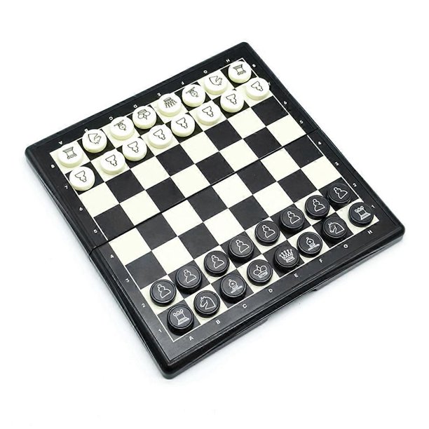 Magnetic Folding Chess Students Extra Small Mini Magnetic Portable Pocket Chess Environmental Protec