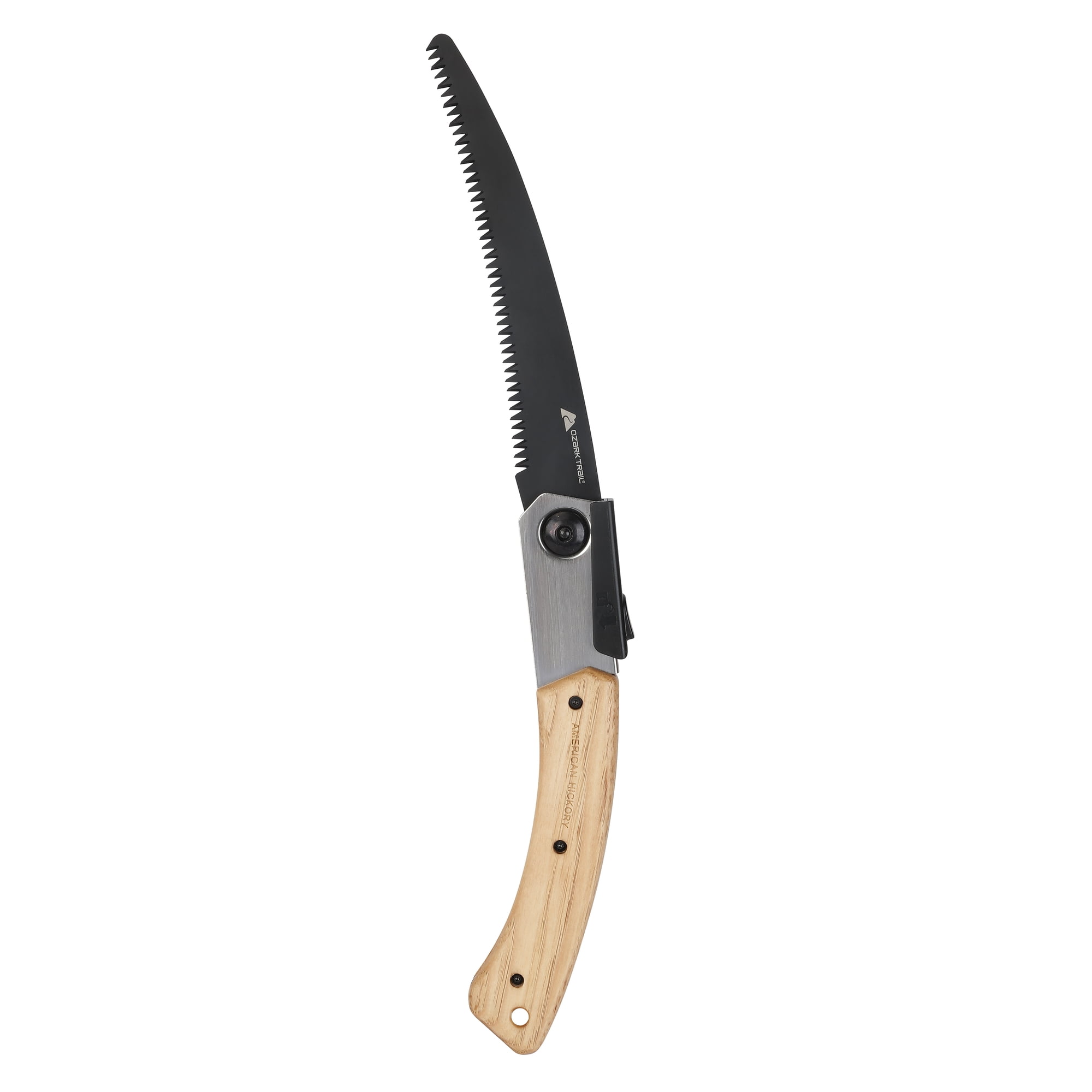 Ozark Trail 17 in Folding Camping Saw with Hickory Handle