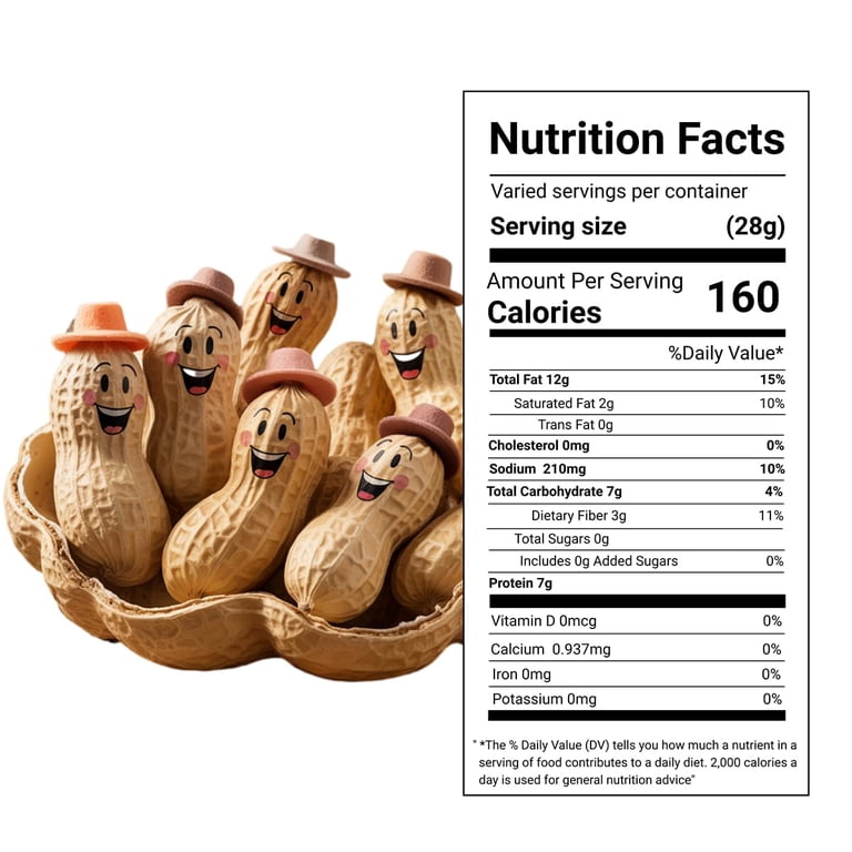 Obelys Jumbo Peanuts - Roasted, Salted & In-Shell Delight - 5 Pounds ...