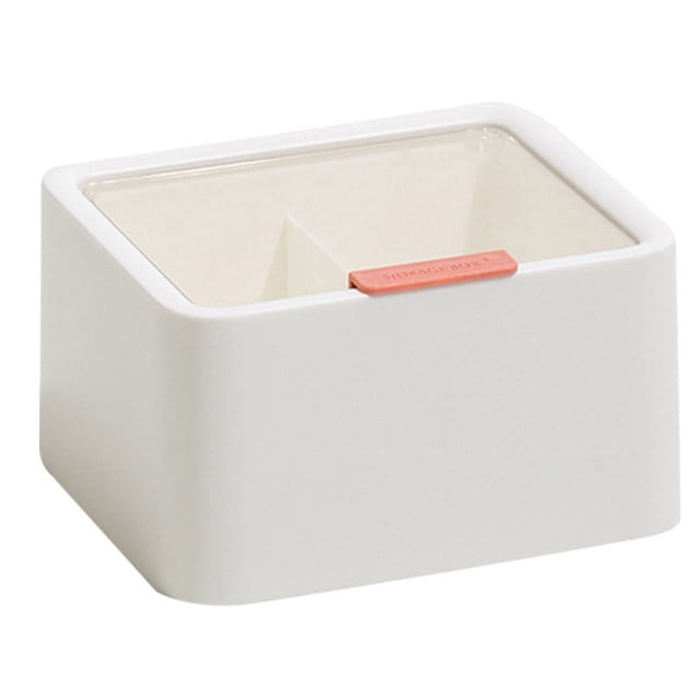Dispensador de almohadillas de algodón, a prueba de polvo, ligero, exquisito, soporte para almohadillas cosméticas, caja para hisopos de algodón, lápiz labial