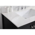 thumbnail image 4 of 36 inch Single Bathroom Vanity in Black with Backsplash, 4 of 8