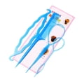 thumbnail image 2 of Fiudx Herramientas para Peinar El Cabello, Juego de 3 Piezas para Hacer Trenzas Francesas, Peine de Cola de Rata para Un Peinado Preciso, Herramienta Flexible para Bucles de Cabello para Peinados Ráp, 2 of 3