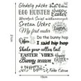 thumbnail image 4 of YAOMOBB Graffiti Stickers Bunny Letter Printing Easter Tattoo Sticker Creative DIY Holiday Decorations, 4 of 7