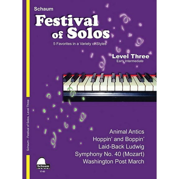Festival of Solos : Level 3 Early Intermediate Level (Paperback)