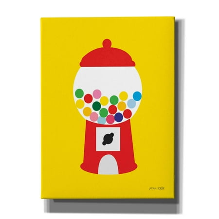 Epic Graffiti 'Gumball Machine' by Ann Kelle Designs, Canvas Wall Art, 40"x54"