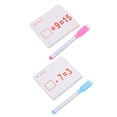 thumbnail image 4 of FRCOLOR math flash cards Math Learning Cards for Kids with Bright Colors and Erasable Design for Family and Classroom Use Assorted Color,3.43"X2.95"X0.04", 4 of 4