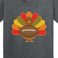thumbnail image 4 of Inktastic Thanksgiving Day Turkey Football Fan Youth T-Shirt, 4 of 5