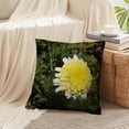 thumbnail image 4 of LALILO Throw Pillow Covers Decorative Daisy Gold Yellow Flowers Cushion Cover 18" x 18", 1516 Pack, 4 of 6