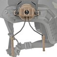 thumbnail image 3 of Beige Helmet Rail Adapter Bracket Arc Rail Adapter Hanger Bracket For Left And Right Helmets, 3 of 5