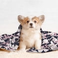 thumbnail image 4 of Yiaed Lilies Flowers Print Dog Blankets-Cat Blanket Washable for Couch Protection,Puppy Blanket, Soft Plush Reversible Throw Furniture Protector-Medium, 4 of 8