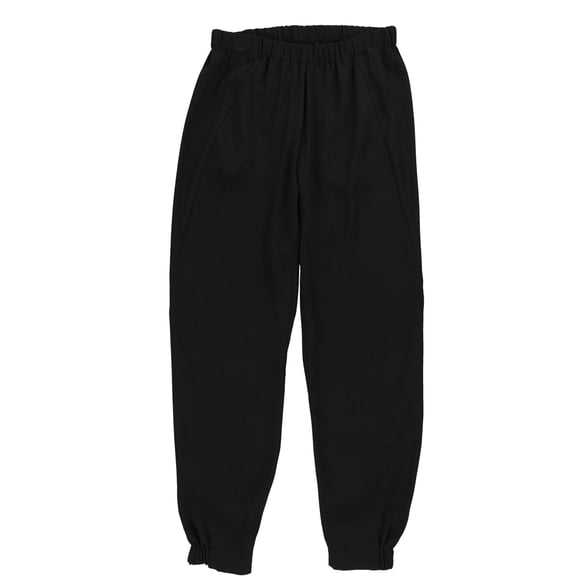 bar III Womens Pull-On Casual Jogger Pants, Black, X-Small