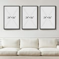 thumbnail image 3 of Neutral Singg Wall Art for Living Room, 3 Piece Modern Canvas Prints Paintings Artwork for Walls-Tan Beige Brown Minimalist Pictures for Living Room Hallway Bedroom Wall Decor, 3 of 6