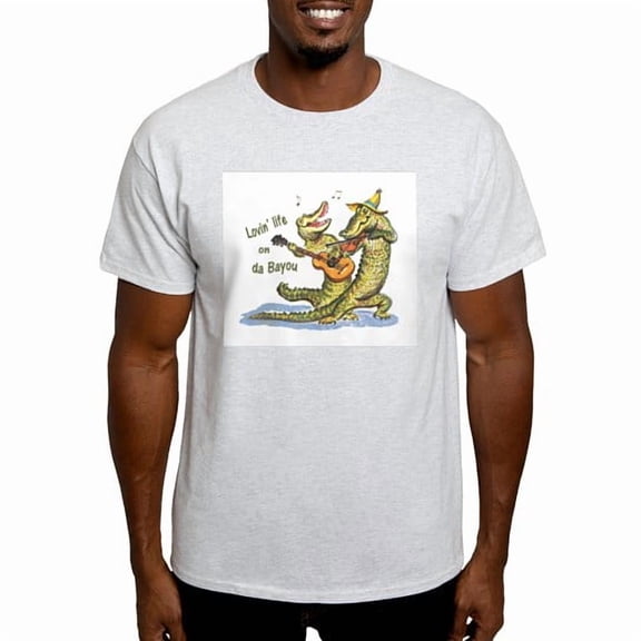 CafePress - On Da Bayou Light T Shirt - Men's Classic Cotton T-Shirts