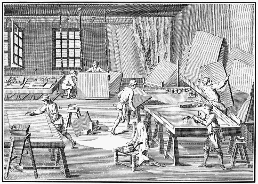 Mirror Manufacturing Nthe Silvering Of Mirrors With Speculum Metal An