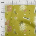 thumbnail image 2 of oneOone Cotton Poplin Lime Green Fabric Geometric Sewing Fabric By The Yard Printed Diy Clothing Sewing Supplies 42 Inch Wide, 2 of 4