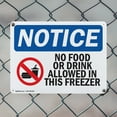 thumbnail image 5 of (2 Pack) No Food Or Drink Allowed In OSHA Notice Sign 14 Inch X 10 Inch Indoor / Outdoor Rust-Free Aluminum Metal Signs for Workplace, Workshop, and Construction Site, Made in the USA, 5 of 8