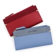 thumbnail image 4 of Business Money Bag Clutch Zipper Cellphone Bag Coin Purse Card Holder Long Wallet RED, 4 of 8