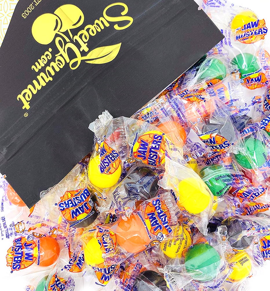 SweetGourmet Small Jawbreakers Wrapped Candy jawbreaker jaw breaker 2 Pounds