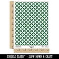 thumbnail image 2 of Four Leaf Clover Lucky Solid 200+ Round Stickers - Dark Green - Matte Finish - 0.50" Size, 2 of 3