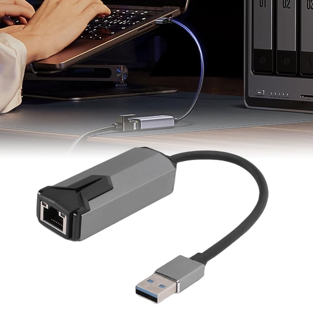 Adaptador De Red Con Cable USB 2,5G 2500Mbps USB A 3,0 A Convertidor Ethernet RJ45 Para Ordenador Portátil Y De Escritorio