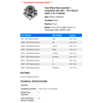 thumbnail image 2 of Front Wheel Hub Assembly 1 - Compatible with 2007 - 2012 Nissan Sentra 2.0L 4-Cylinder 2008 2009 2010 2011, 2 of 2