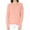 Peach, variant on YEMAK Women's Knit Pullover Sweater – Long Sleeve Crewneck Soft Casual Lightweight Basic Solid Knitted Top