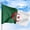 Algeria, variant on Libya Outdoor Flag (2x3ft) by DreamController - Durable, Fade-Resistant Polyester, Double-Stitched, Brass Grommets - HD Printed Nothern Africa Flag - Made in USA