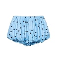 thumbnail image 5 of Lixiuxyad Summer Shorts for Women Casual Polka Shorts Balloon Style Summer Bottoms Elastic Waist Loose Fit Sizes XS-L,Blue, 5 of 5