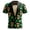 09-Green, variant on IWRICH Men's Holiday Tuxedo Printed Plus Size T-Shirts Graphic Short Sleeve Novelty Party Tops 12-Green XL