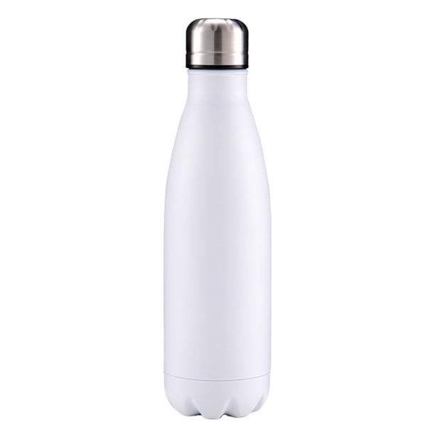 Botellas de agua aisladas de acero inoxidable agua deportiva reutilizable con forma de cola de 17 oz