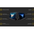 thumbnail image 5 of SideTrak Solo Triple Monitor de juegos portátil de 15,6" para portátiles, 2 pantallas LED FHD 1080P independientes de 15,6", pantallas extensibles para Mac, PC y Chrome, USB-C o HDMI, altavoces y modo, 5 of 5