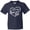 Navy, variant on I Love My Oma and Opa in White Chalk Heart Youth T-Shirt