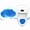 Blue, variant on 4Pcs Urinal Screen Deodorizer Large Hole Anti Clogging Mats, Flexible Plastic Urinal Filter for for Men Bathrooms in Home, School, Shopping Mall, Office(White)