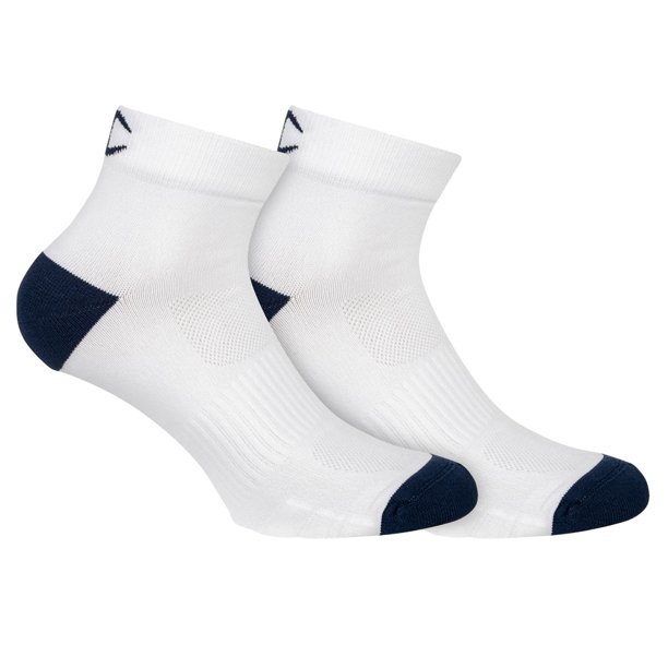 Champion Calcetines unisex - Calcetines deportivos, calcetines de tobillo, paquete de 2 unidades de rendimiento Blanco 35-38