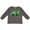 Charcoal Grey, variant on Inktastic St Patricks Day Irish Clover Dump Truck Childs Boys Long Sleeve Toddler T-Shirt