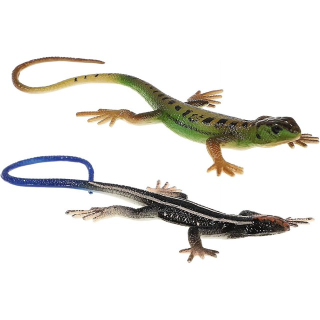 2 uds modelos de lagarto falso lagarto Mini lagarto niños juguetes lagarto pequeño decoración figura de acción juguetes educativos
