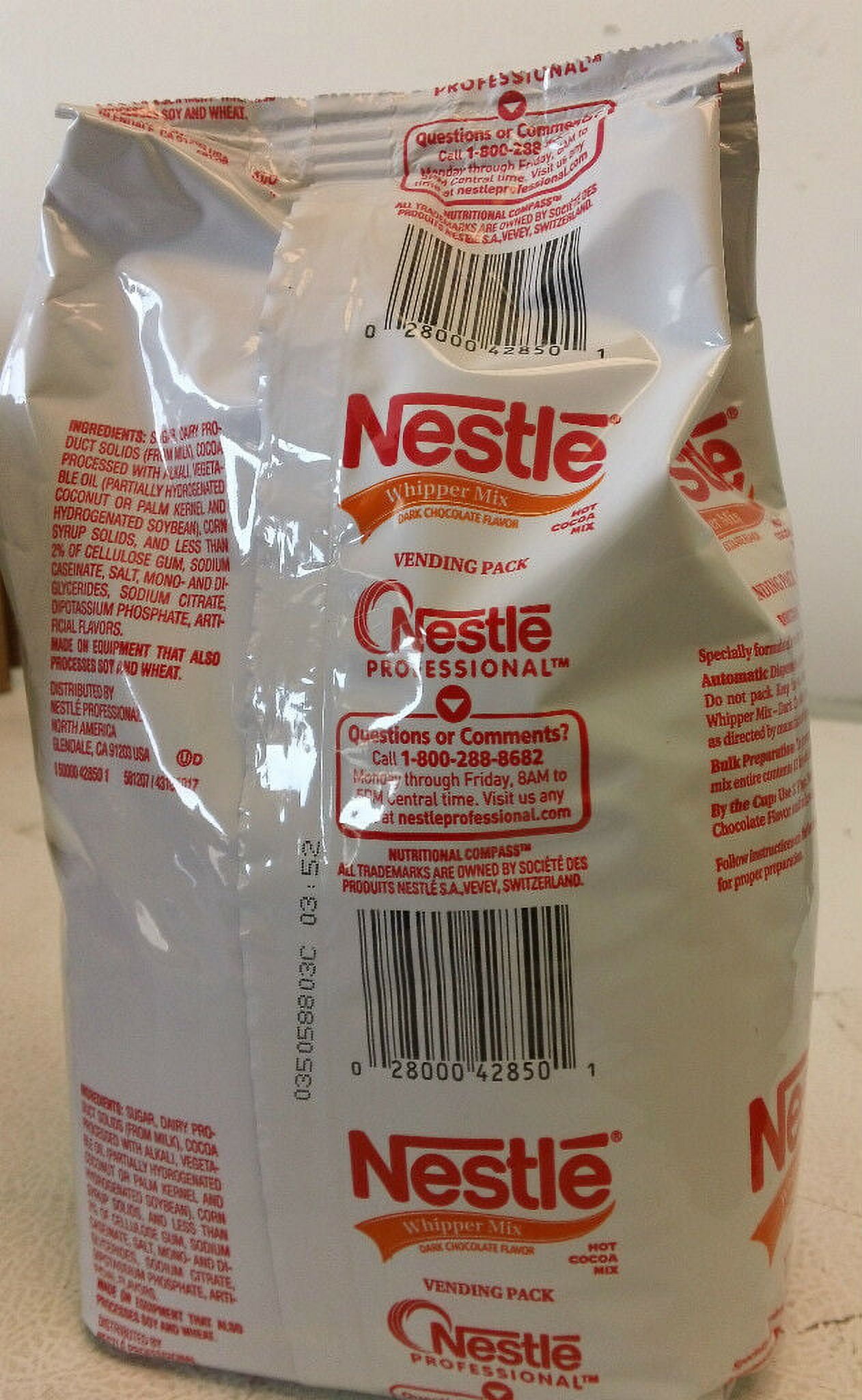 Nestle Cocoa Whipper Mix Vending Hot Chocolate, Vend: Coffee, Soup