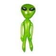 thumbnail image 2 of veasfak Inflatable Alien Cartoon PVC Inflatable Doll for Birthday Festival Halloween Green, 2 of 9