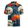 thumbnail image 6 of LRGSHF Halloween Costumes Vintage Horror T Shirt for Men Skeleton Graphic Tees for Adult 2026 Fall Spooky Season, 6 of 6