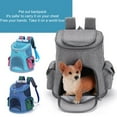 thumbnail image 2 of Pet Bag Top Roller Blinds - Double Zipper Side Pocket - Pet Carrier Backpack - Outdoor Bag - for Travel, 2 of 8