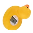 thumbnail image 1 of Termómetro de baño con forma de patito para bebé, termómetro de baño con forma de patito, termómetro de baño flotante eléctrico, termómetro de baño amarillo, solución innovadora, 1 of 12
