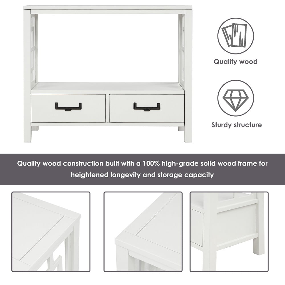 Buy Entryway Table with Drawer, SEGMART 36 Elegant Console Table with