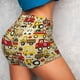 thumbnail image 4 of Fotbe Vehicles Shorts Sin Costuras – Shorts Deportivos de Cintura Alta para Mujer, Elásticos para Gimnasio, Yoga, Running o Ciclismo-Large, 4 of 8