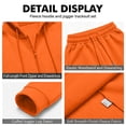 thumbnail image 5 of Homeyce Men's Sweatsuit Track Suits 2 Piece Set Full Zip Jogging Long Sleeve Athletic Casual Warm Up,Red 2XL, 5 of 6