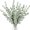 green, variant on 20pcs simulation eucalyptus stem, used for bouquet wedding office and home decoration. - red