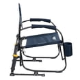 thumbnail image 4 of GCI Outdoor Grab & Go Rocker Low Profile Rocking Camping Chair with Cup Holder, Indigo Colorblock, 4 of 12